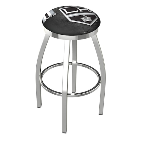 L8C2C Los Angeles Kings 30 Swivel Bar Stool With Chrome Finish